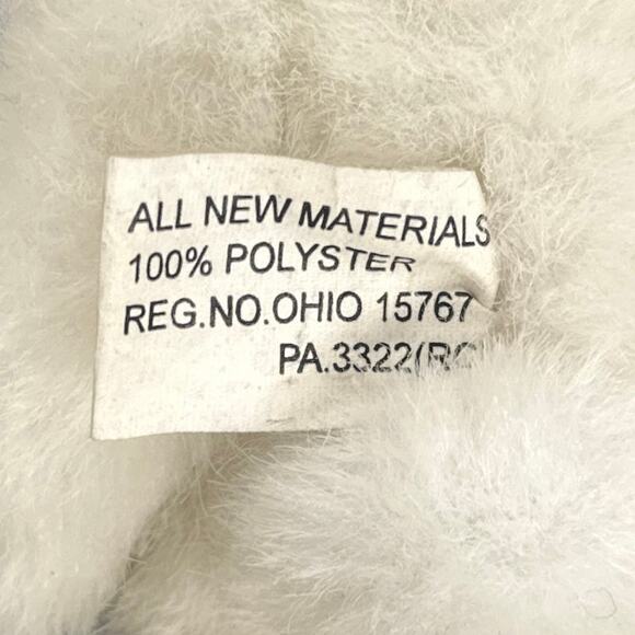 VTG Ganz Wee Bear Village Snowman Bear Pair Plush 1995 Kurt S Adler Christmas - Picture 12 of 12